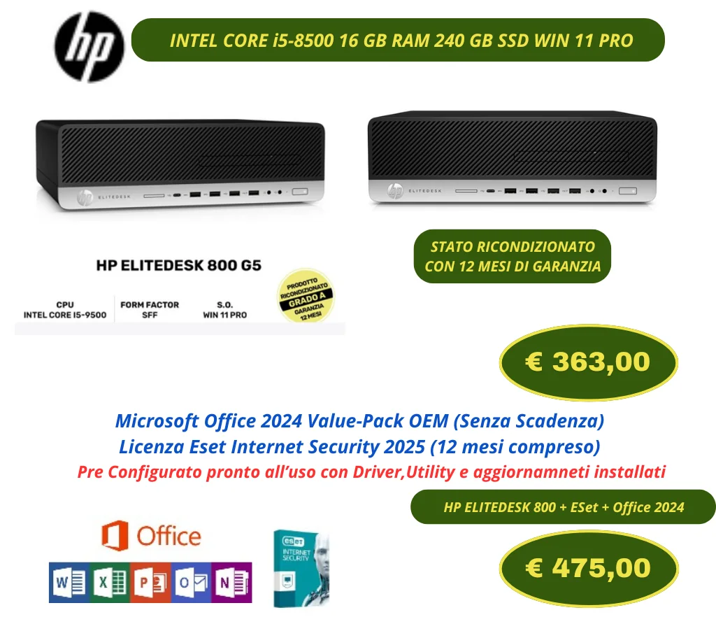 HP EliteDesk 800 G5